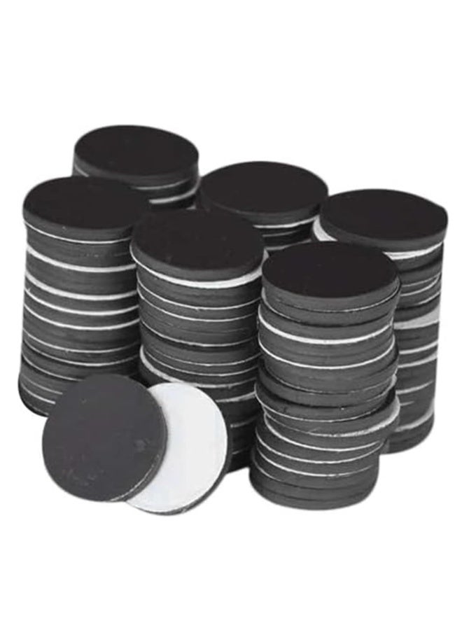 يُسلِّم 120 قطعة مغناطيس لاصق، مغناطيس دائري مرن مع دعامة لاصقة للحرف اليدوية، مغناطيسات لاصقة صغيرة، نقاط مغناطيسية مع دعامة لاصقة بديلة للشريط المغناطيسي. - Image 4